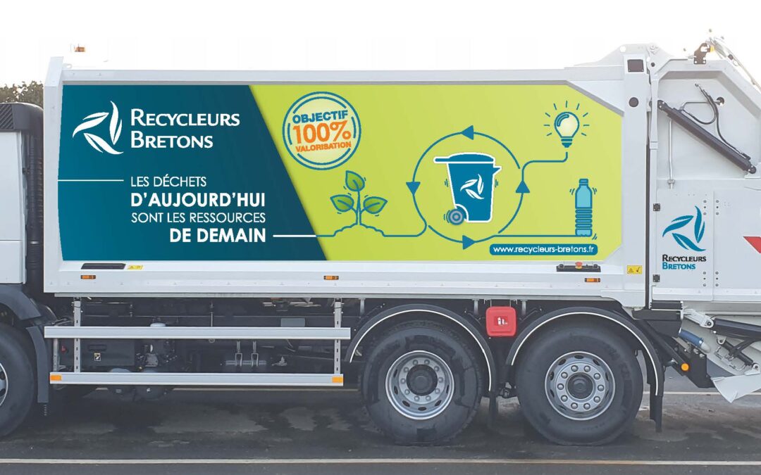 Les Recycleurs Bretons – Marquage véhicule