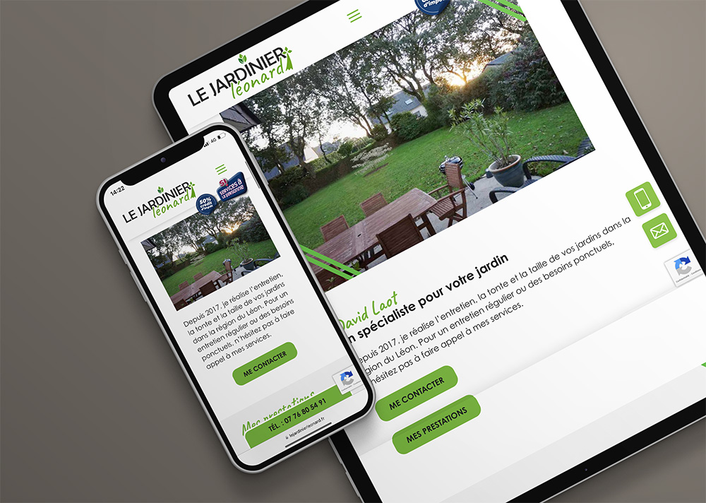 jardinier leonard creation site web jardinier leonard creation site web