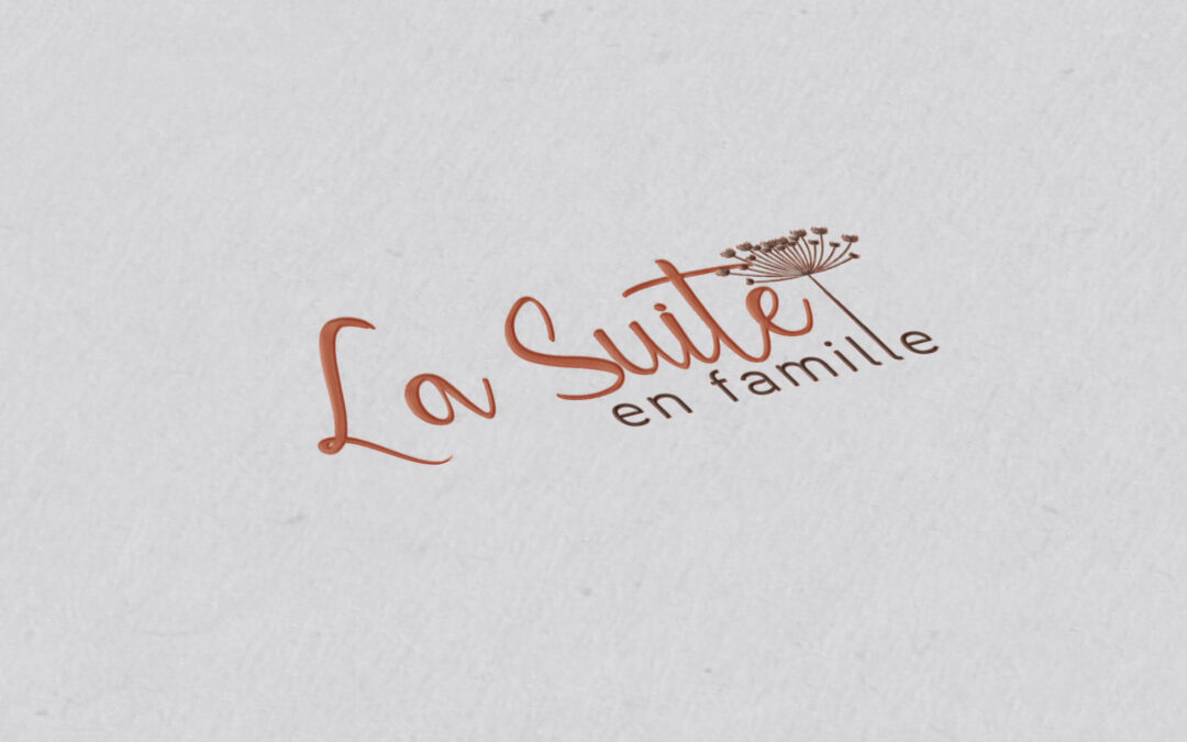 La Suite en Famille – identité visuelle / logo