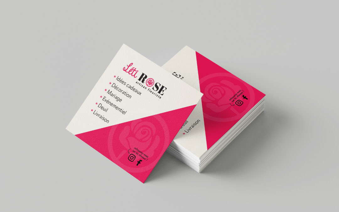 Leti Rose – identité visuelle / logo