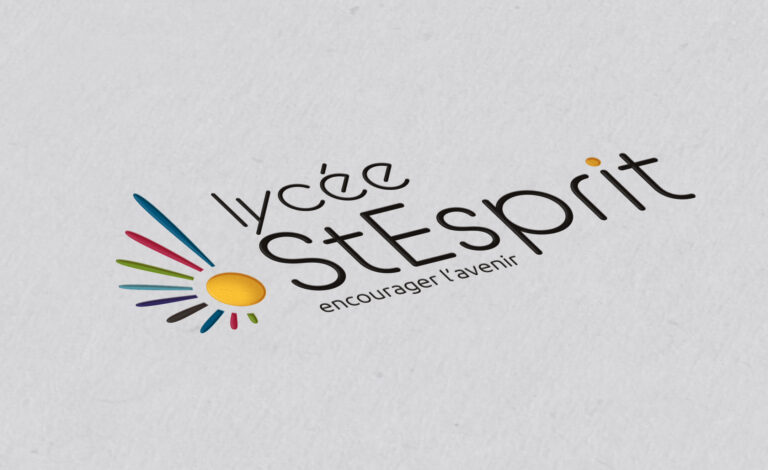 logo identite visuelle communication finistere bretagne LYCÉE SAINT ESPRIT