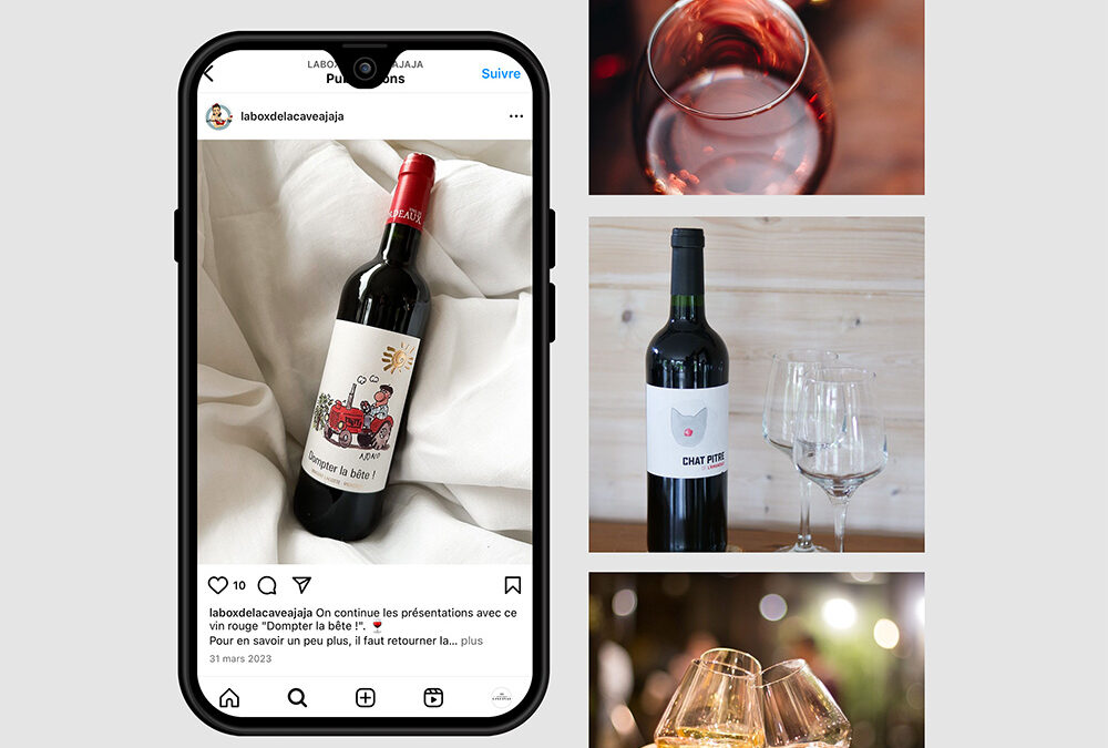 La box de la cave à jaja  – réseaux sociaux