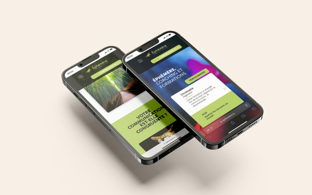 Éphémère-Site web