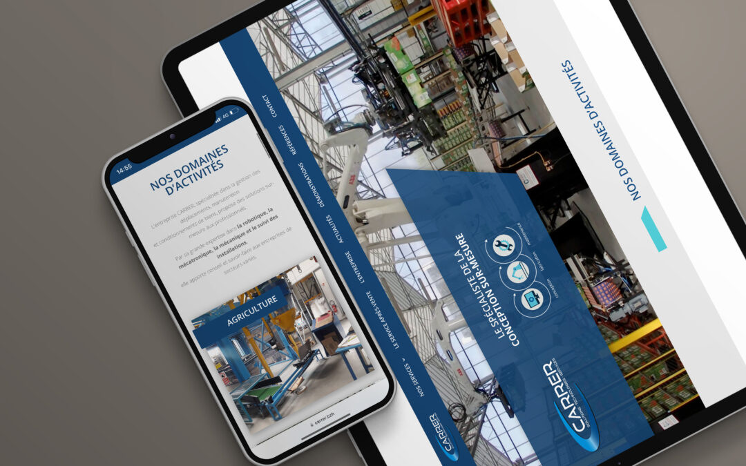 Carrer – Création de site web